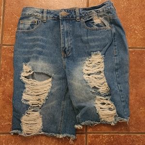 Hot Kiss Jean Shorts Size 11